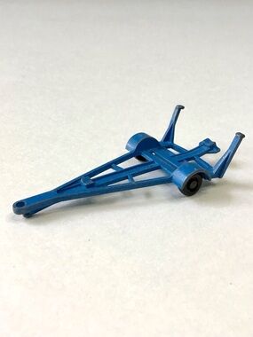 Vintage Matchbox Lesney Series No. 9 Boat Trailer Blue Die-Cast Toy Made England